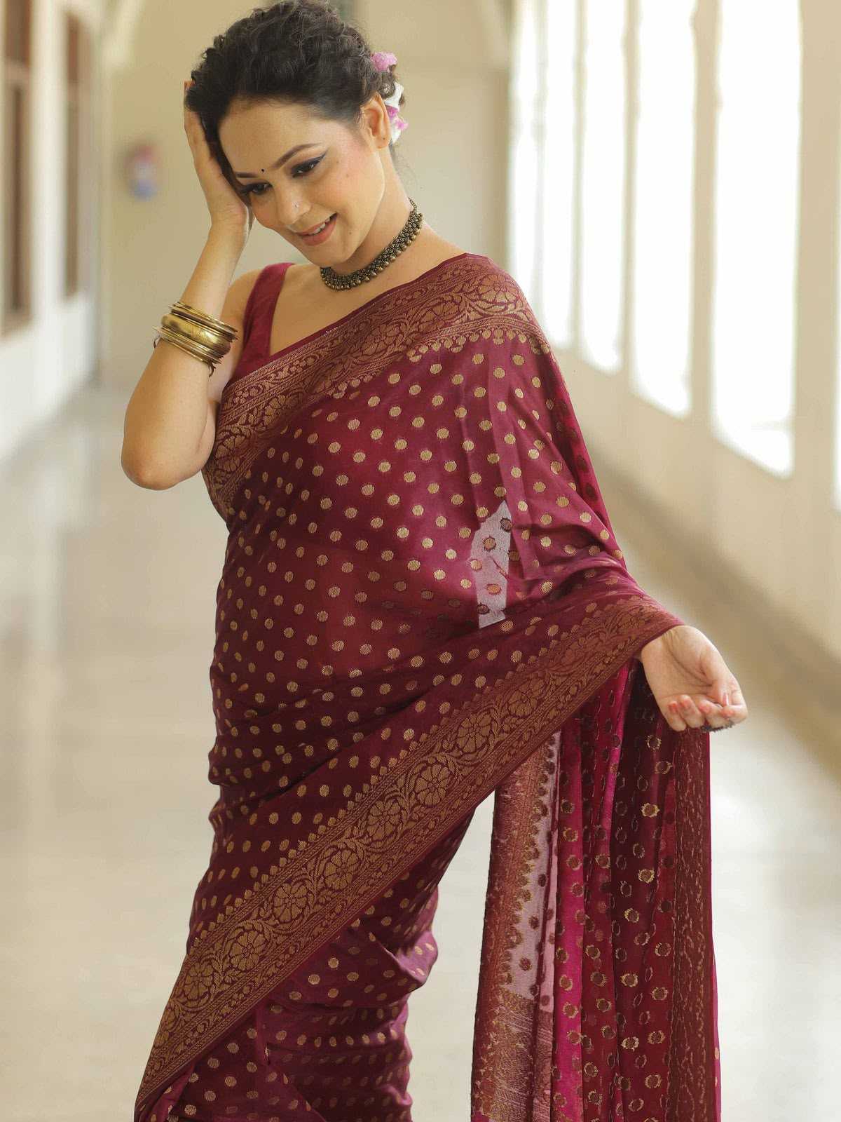 Soft Silk Party Wear Saree