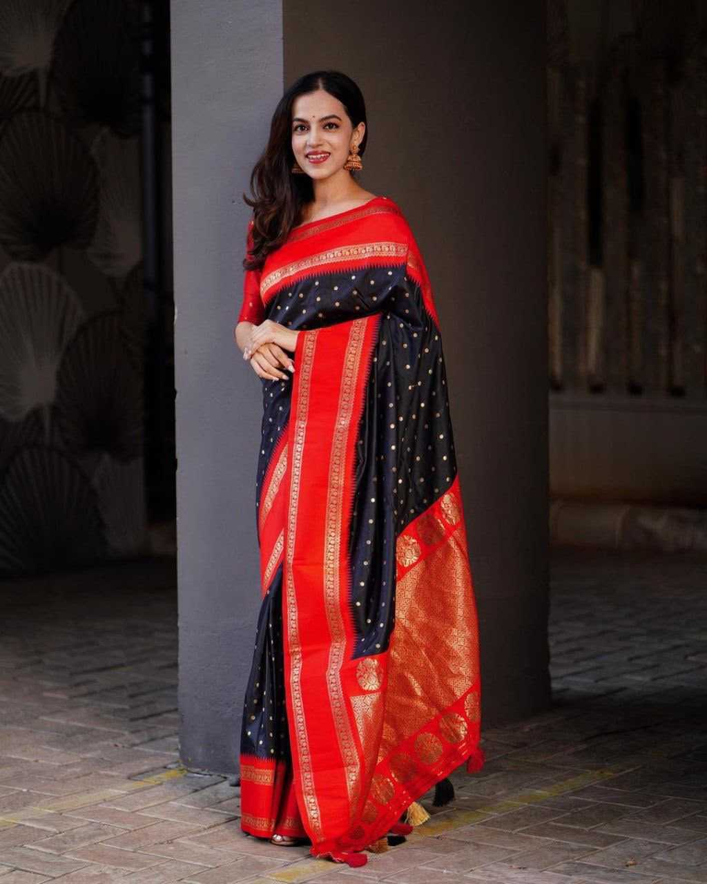 Lichi Silk Party Wear Saree