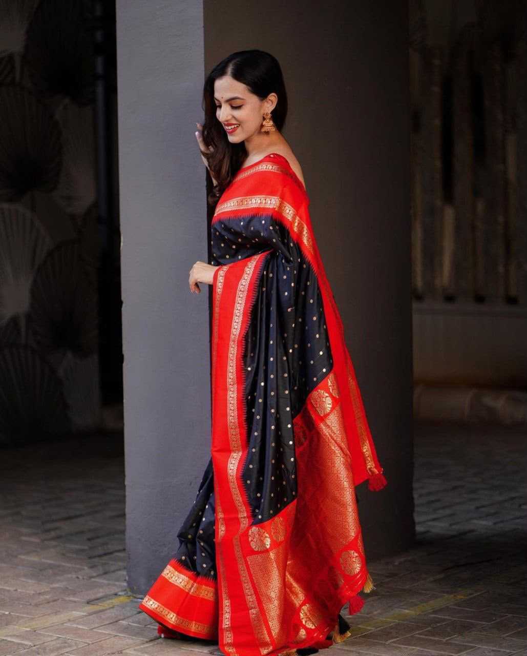 Lichi Silk Party Wear Saree