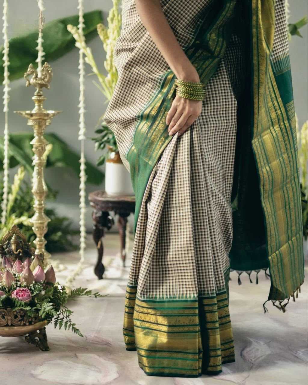 Lichi Silk Designer Saree