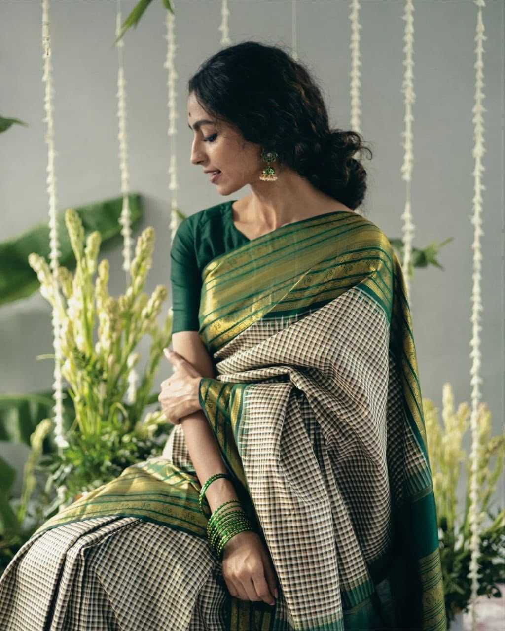 Lichi Silk Designer Saree