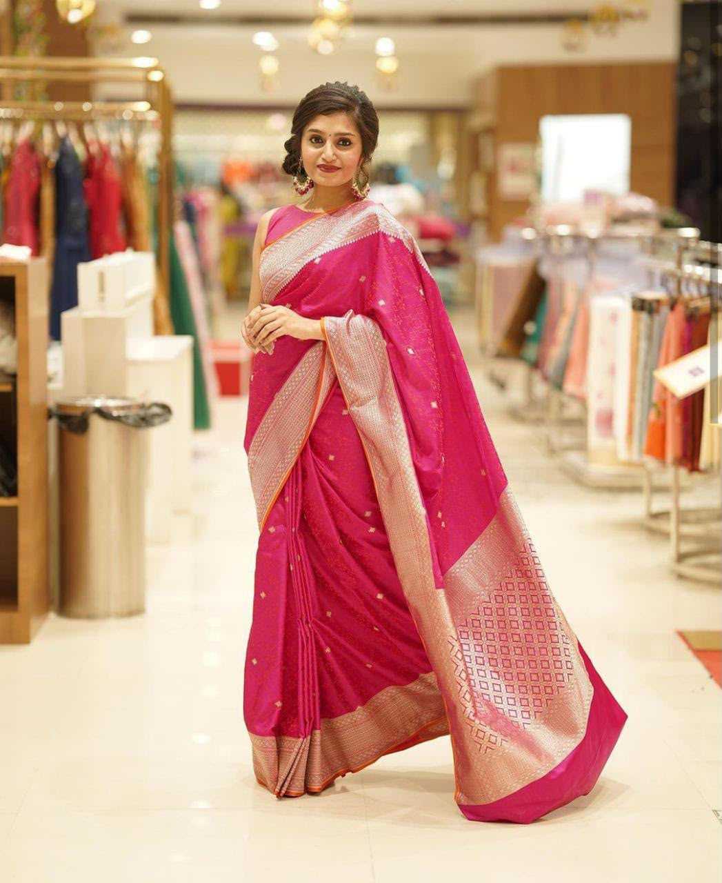 Soft Silk Lace Border Saree