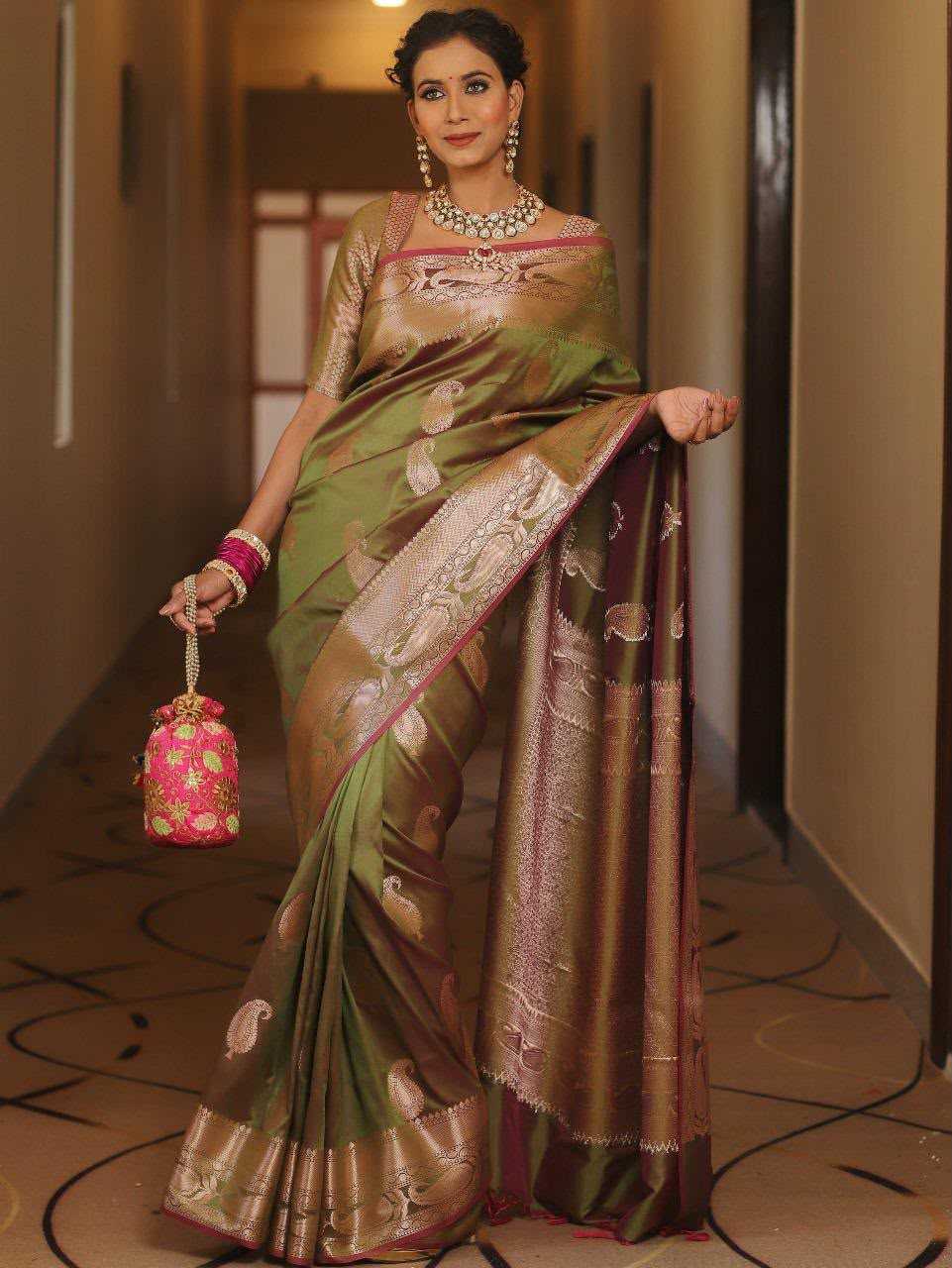 Soft Silk Jacquard Saree