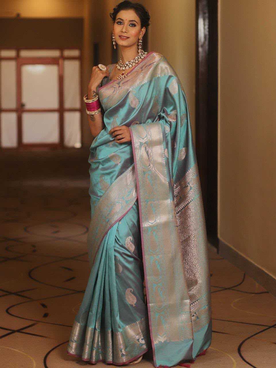 Soft Silk Jacquard Saree