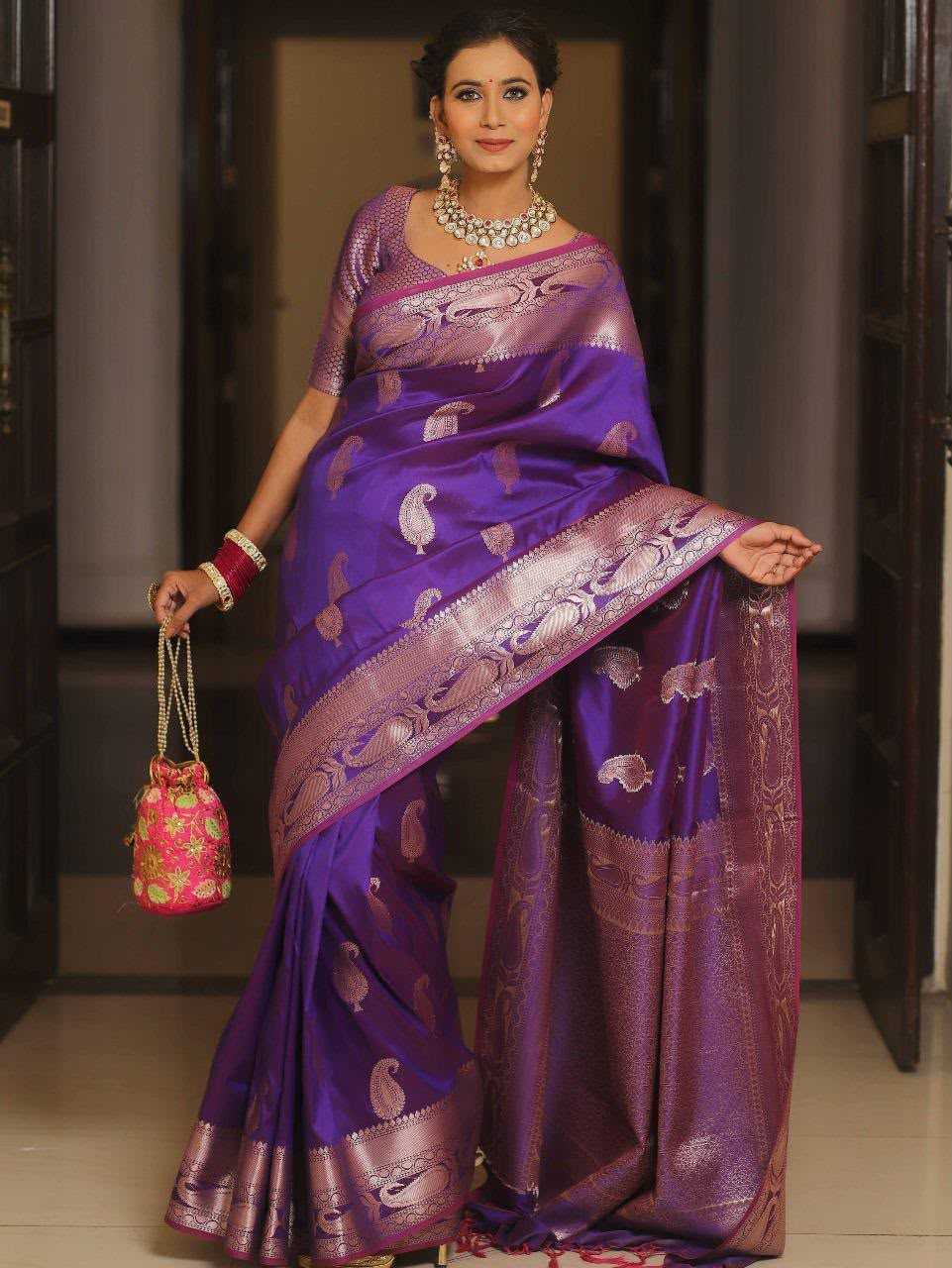Soft Silk Jacquard Saree