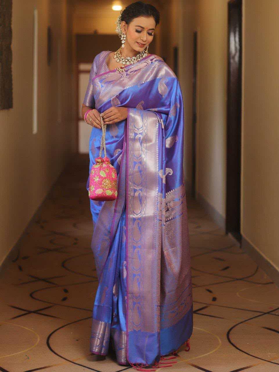 Soft Silk Jacquard Saree