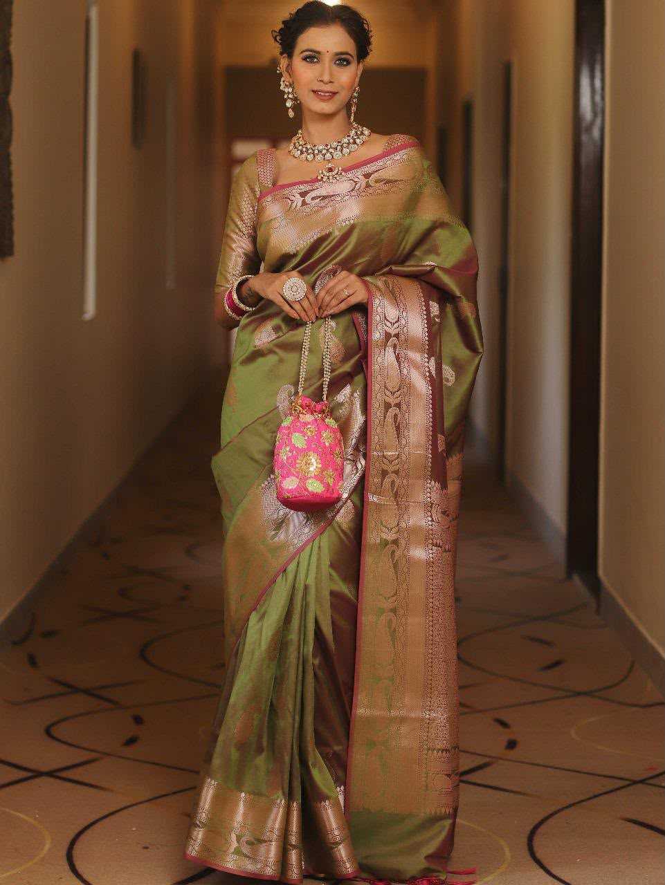 Soft Silk Jacquard Saree