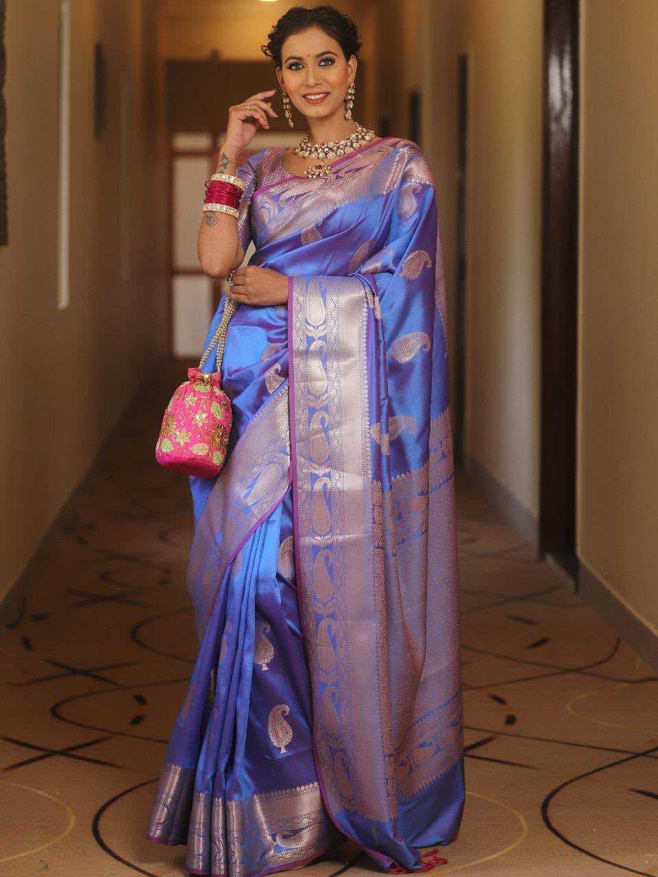 Soft Silk Jacquard Saree