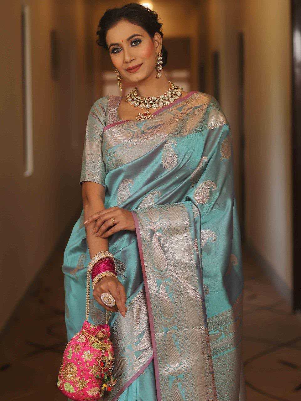 Soft Silk Jacquard Saree