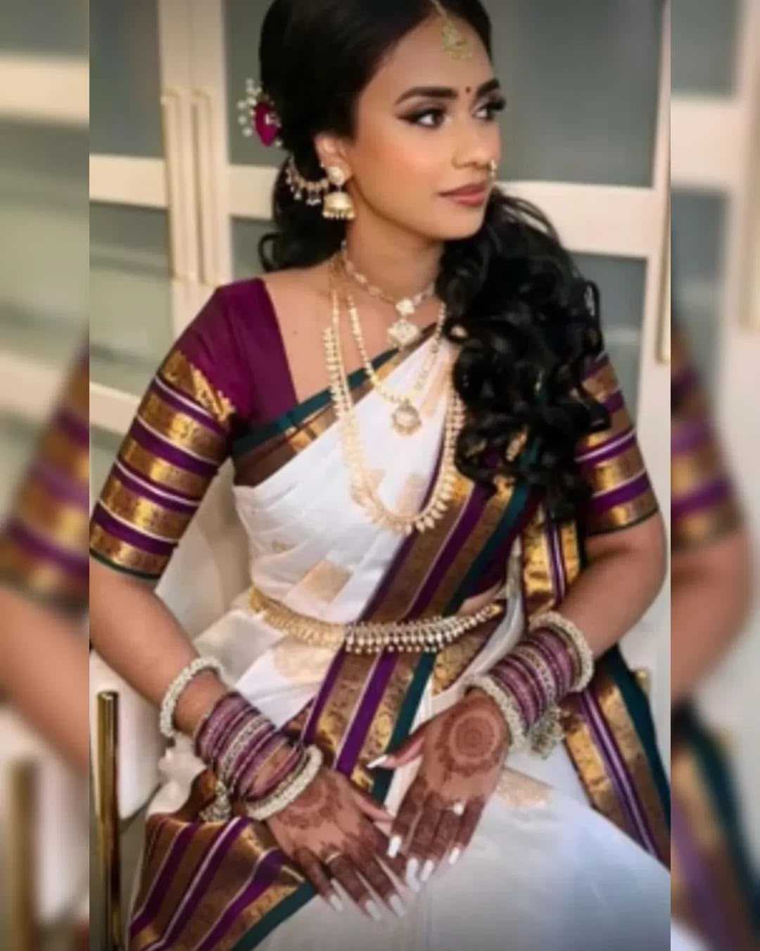 Lichi Silk Designer Saree