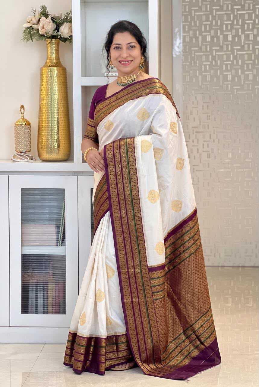 Lichi Silk Designer Saree