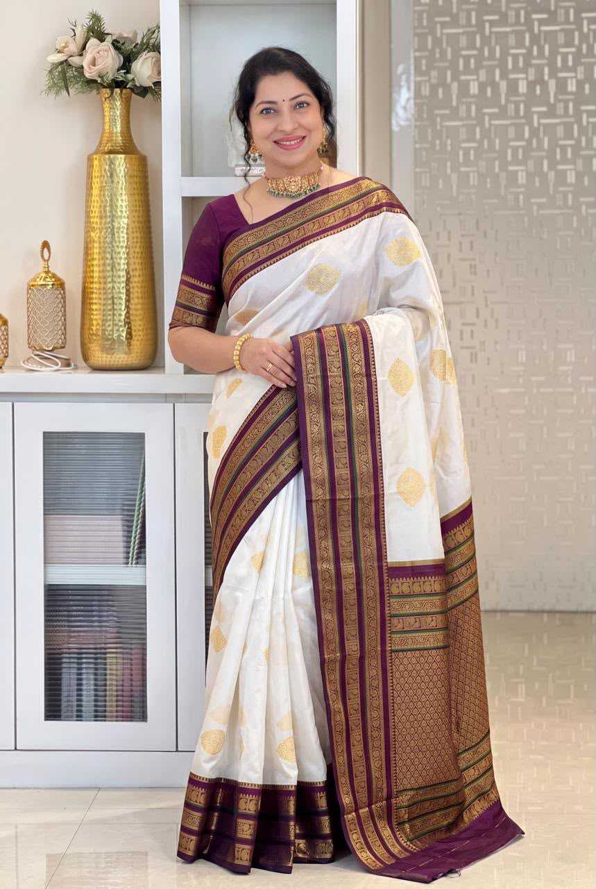 Lichi Silk Designer Saree