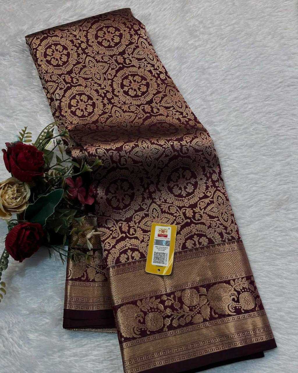 Lichi Silk Designer Saree