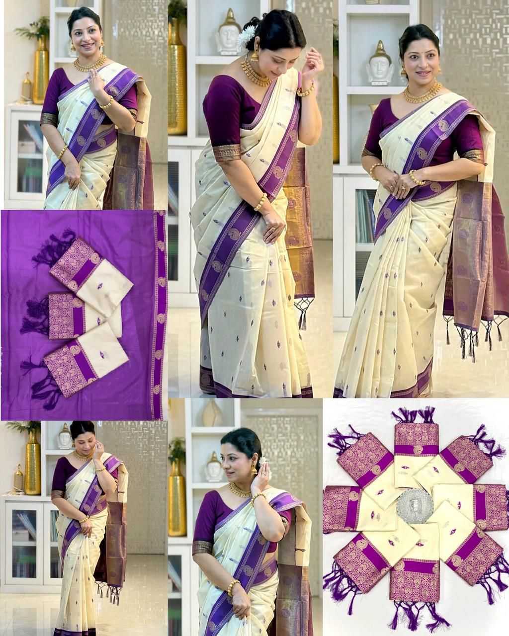 Lichi Silk Soft Saree