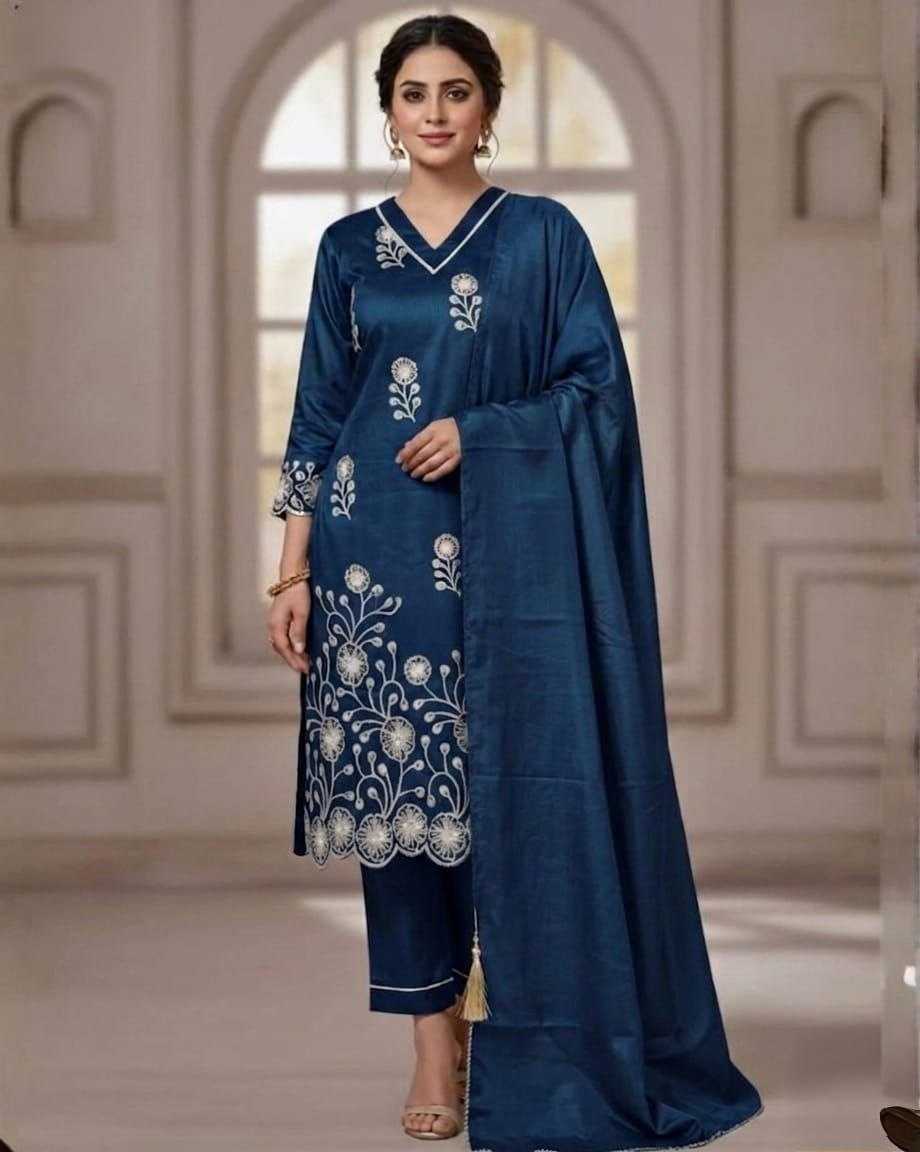 Art Silk Party Wear Kurti