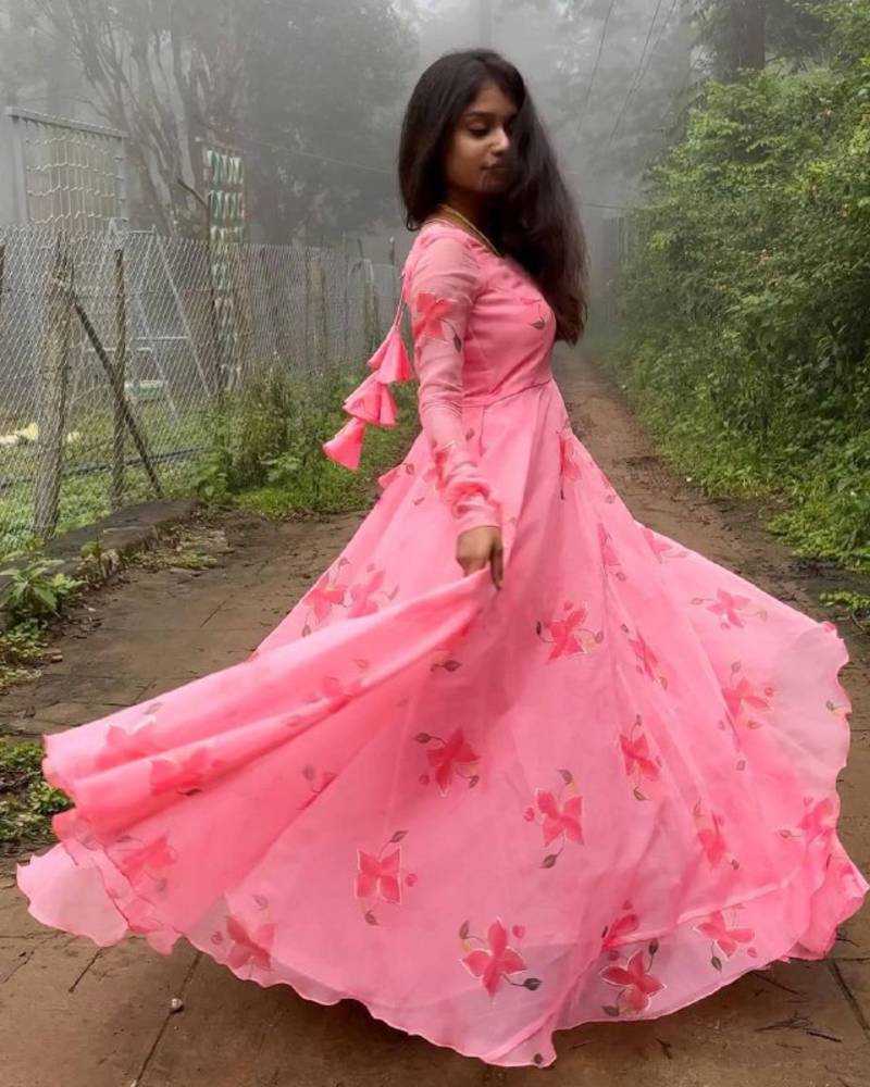 Printed Gown