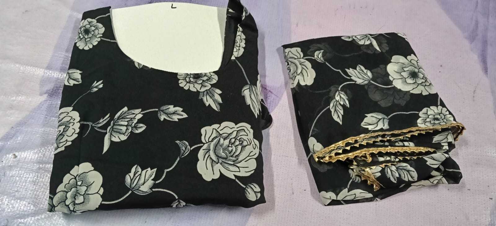 Printed Gown