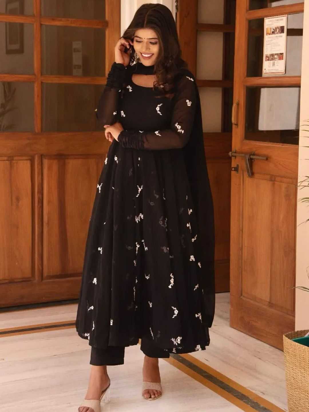 Printed Gown