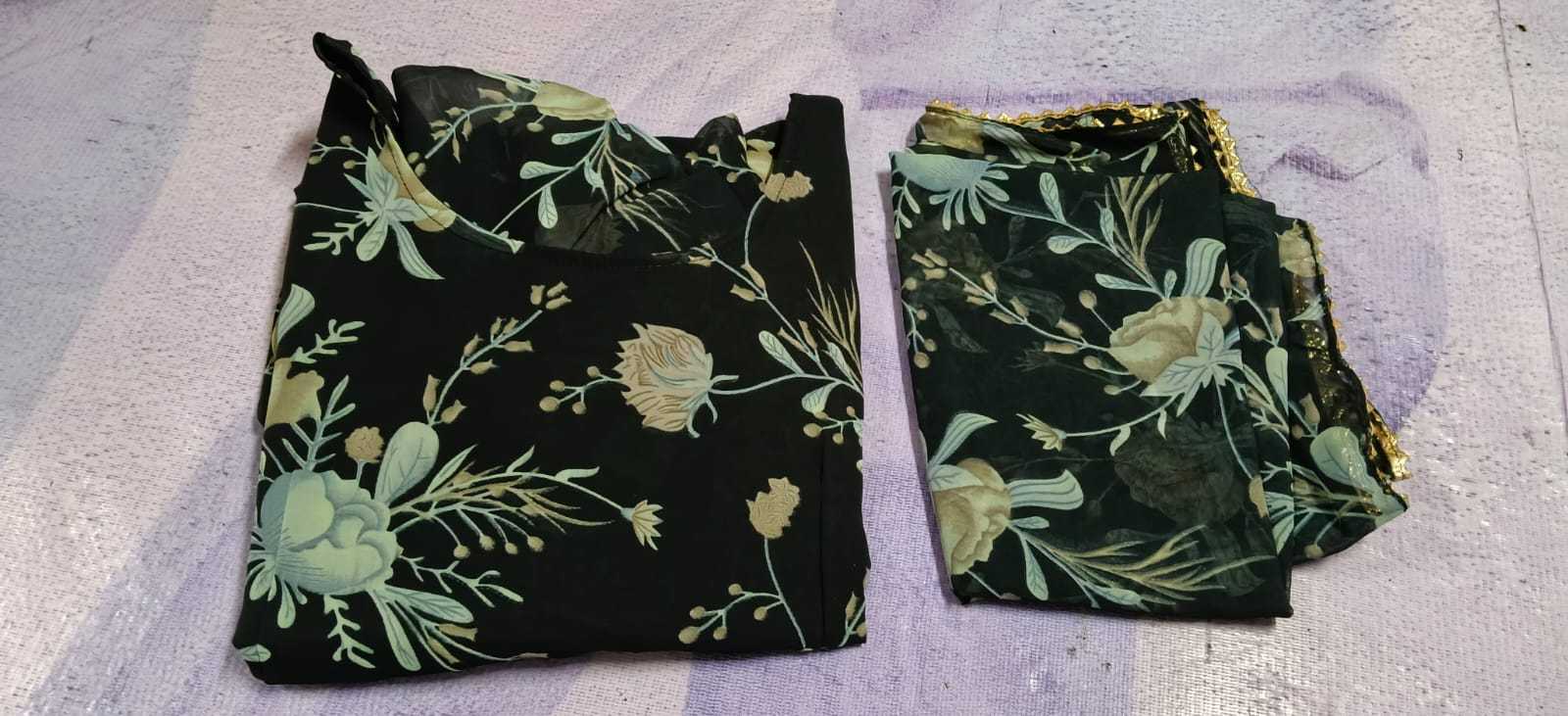 Printed Gown
