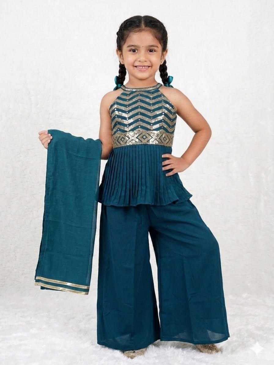 Heavy Crepe Kids Top & Pant