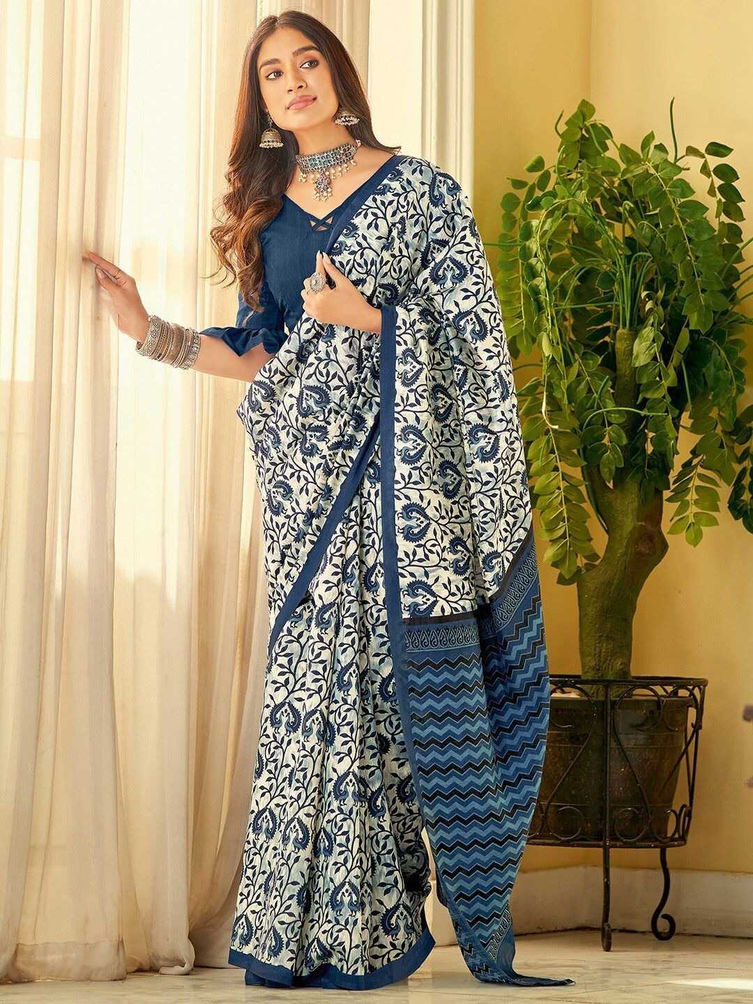 Cotton Party Wear Saree