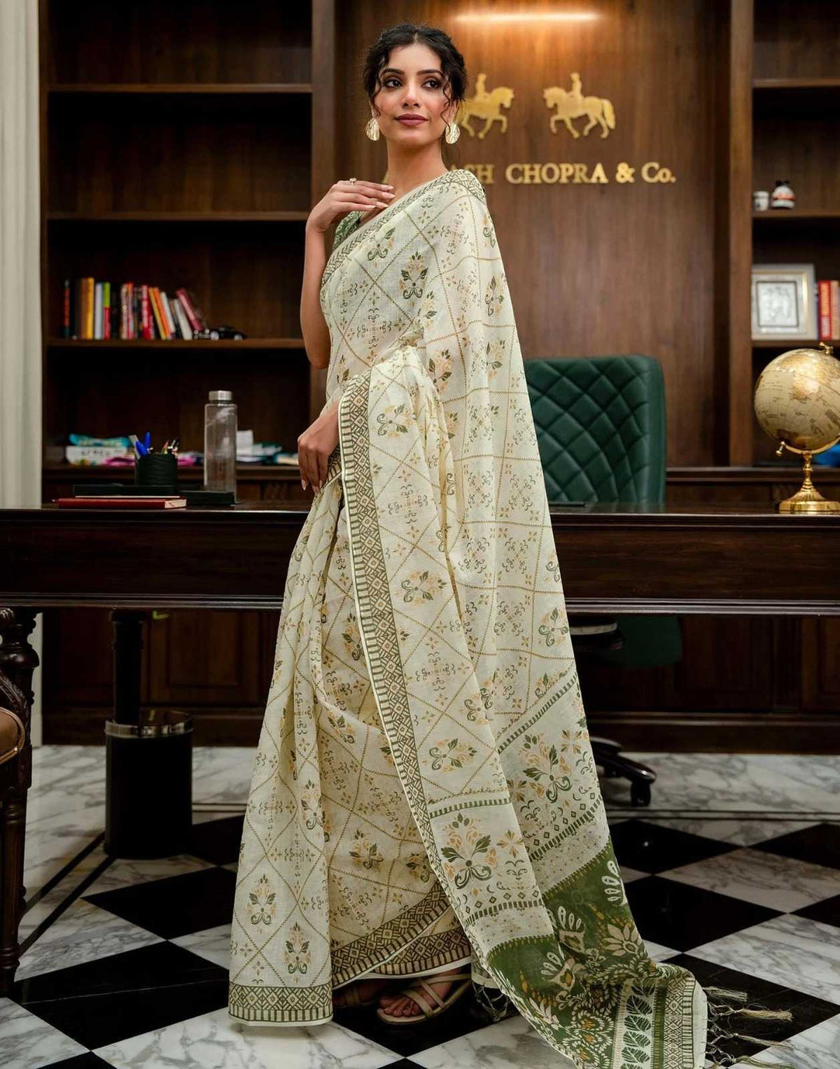 Cotton Party Wear Saree 164