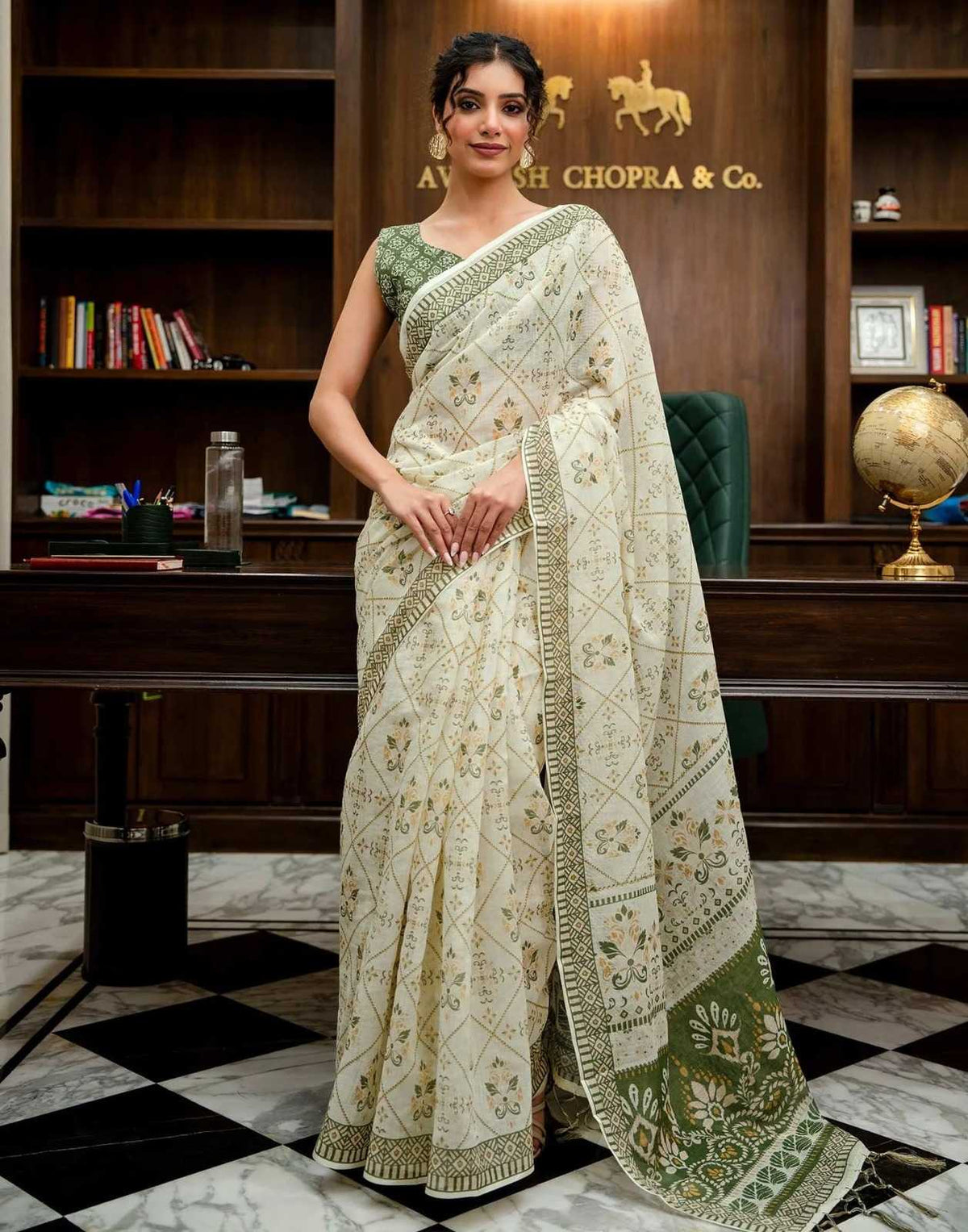 Cotton Party Wear Saree 164