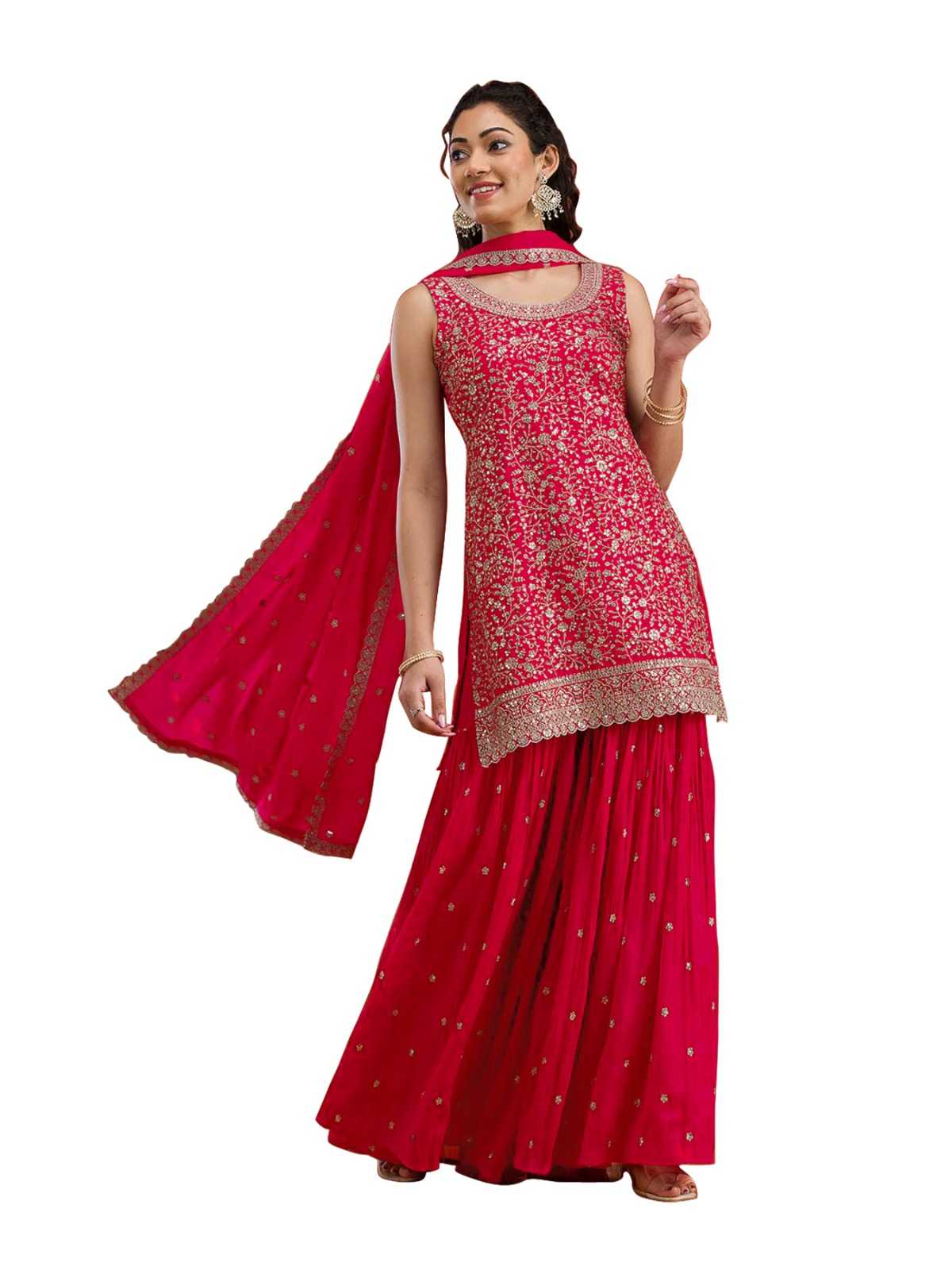 Georgette Embroidery Suit