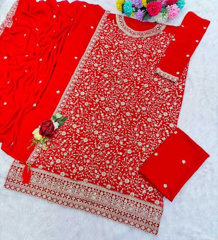 Georgette Embroidery Suit