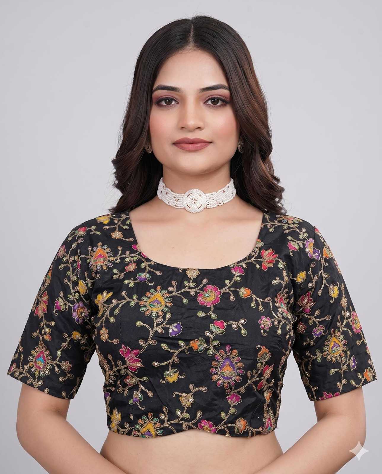 Pure Viscos Printed Blouse