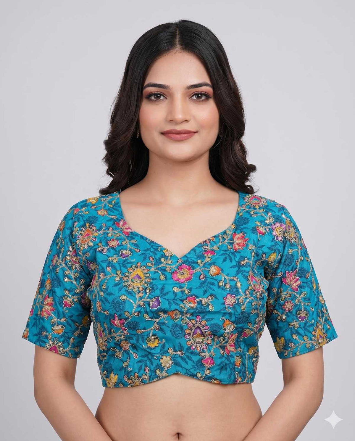 Pure Viscos Printed Blouse