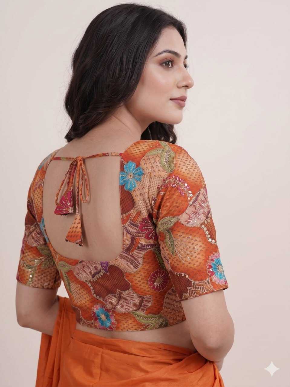 Pure Viscos Printed Blouse