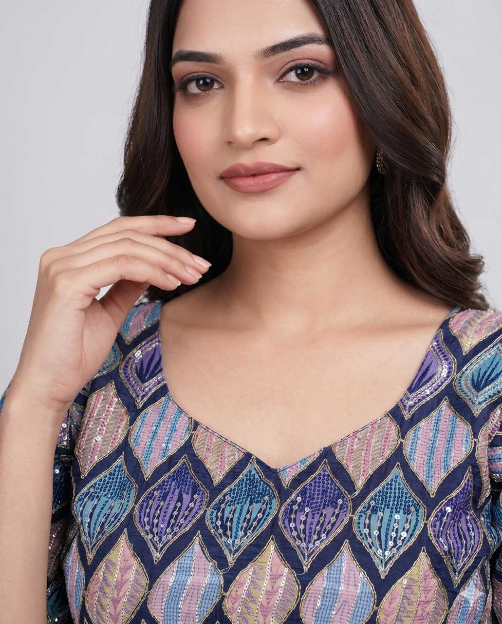 Pure Viscos Designer Blouse