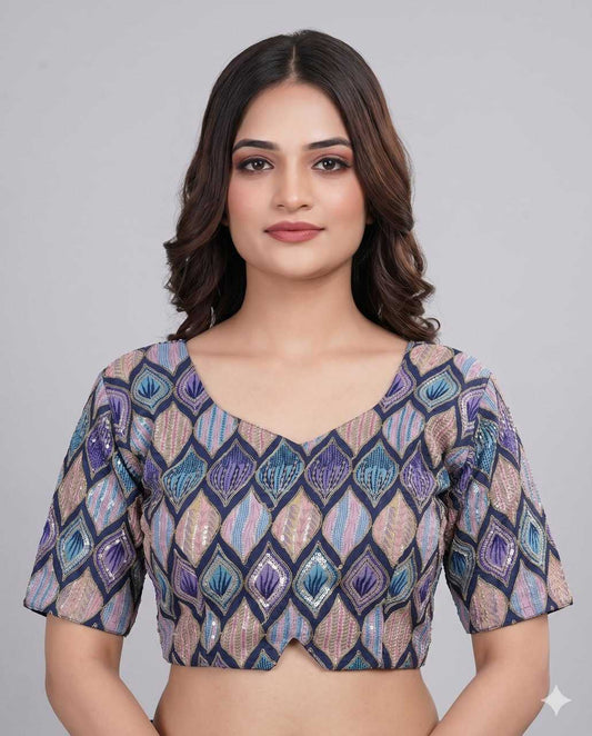 Pure Viscos Designer Blouse