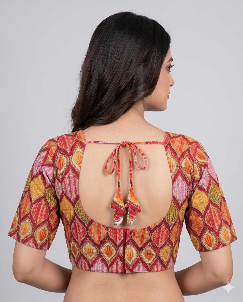 Pure Viscos Printed Blouse