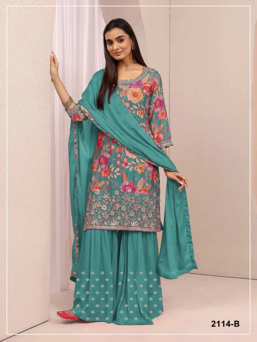 Chinon Printed Suit in Rama