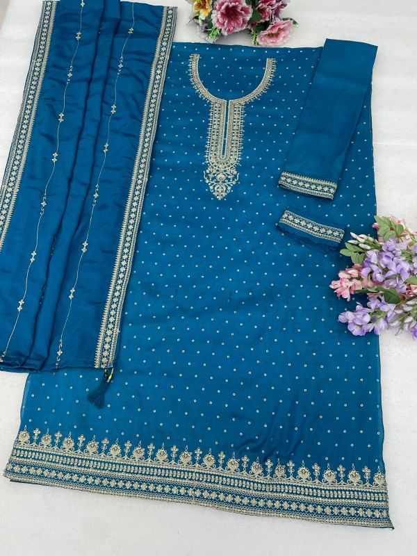 Dola Silk Embroidery Suit