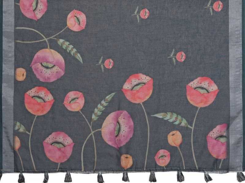 Linen Designer Saree