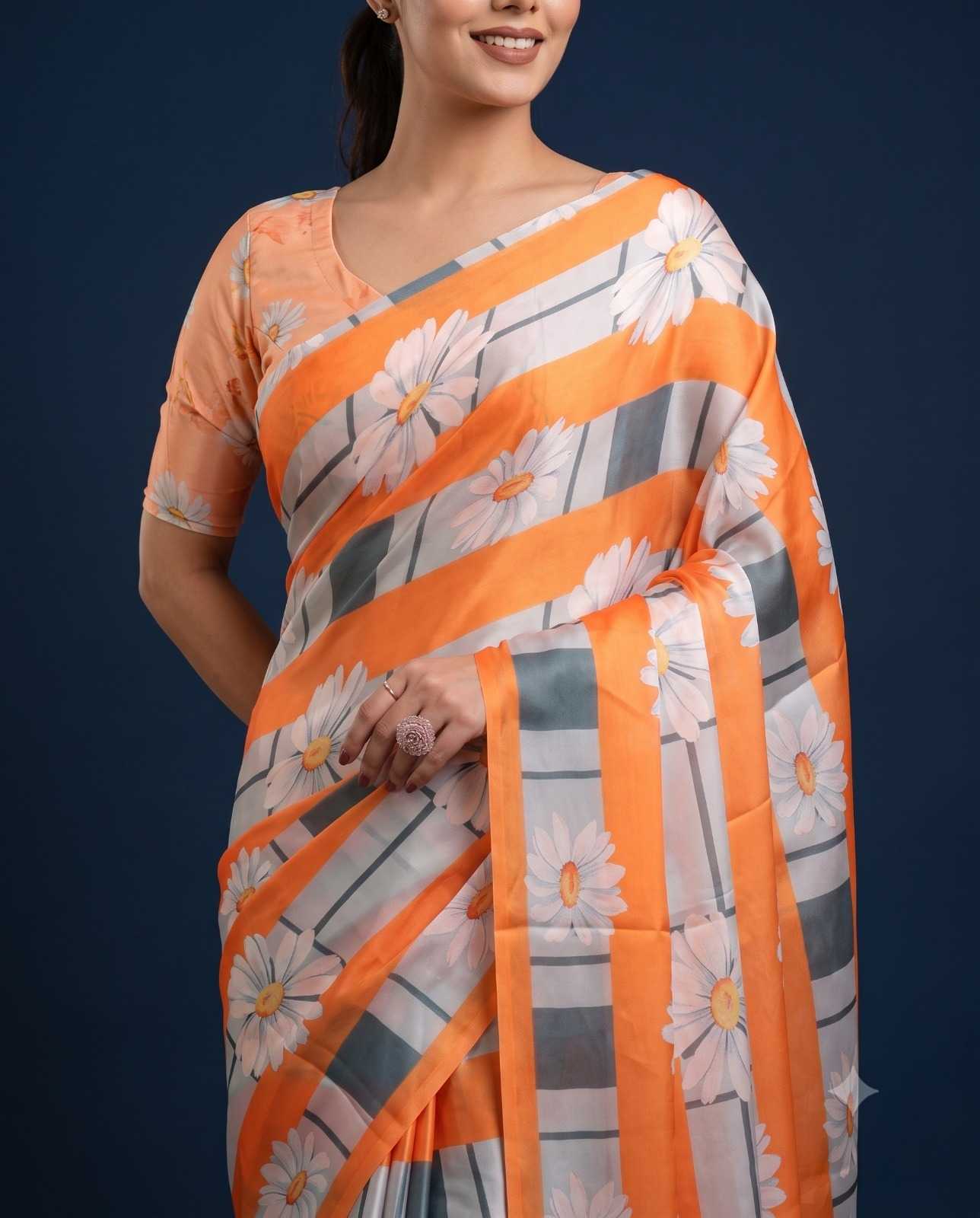 Satin Silk Traditional Saree