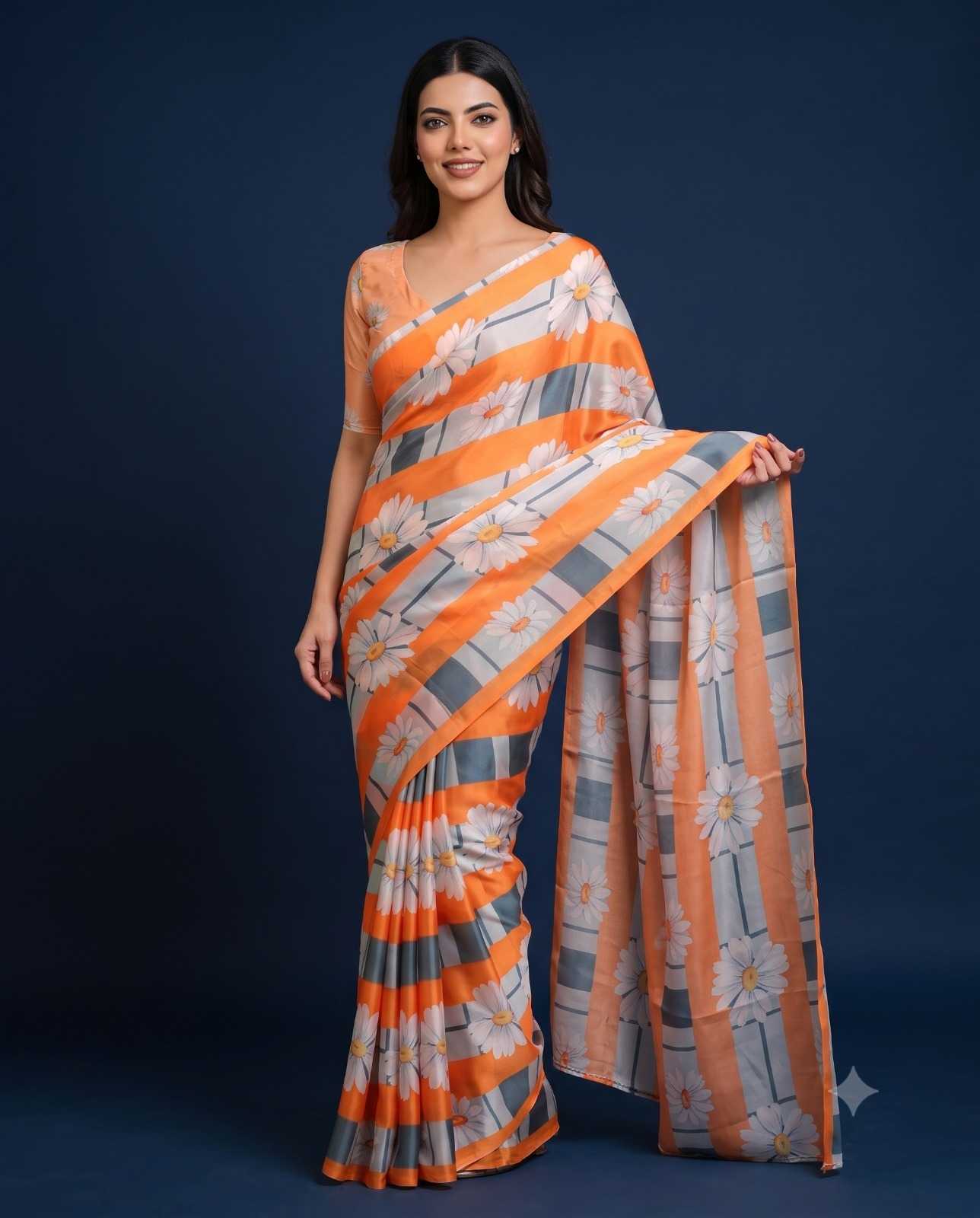 Satin Silk Traditional Saree