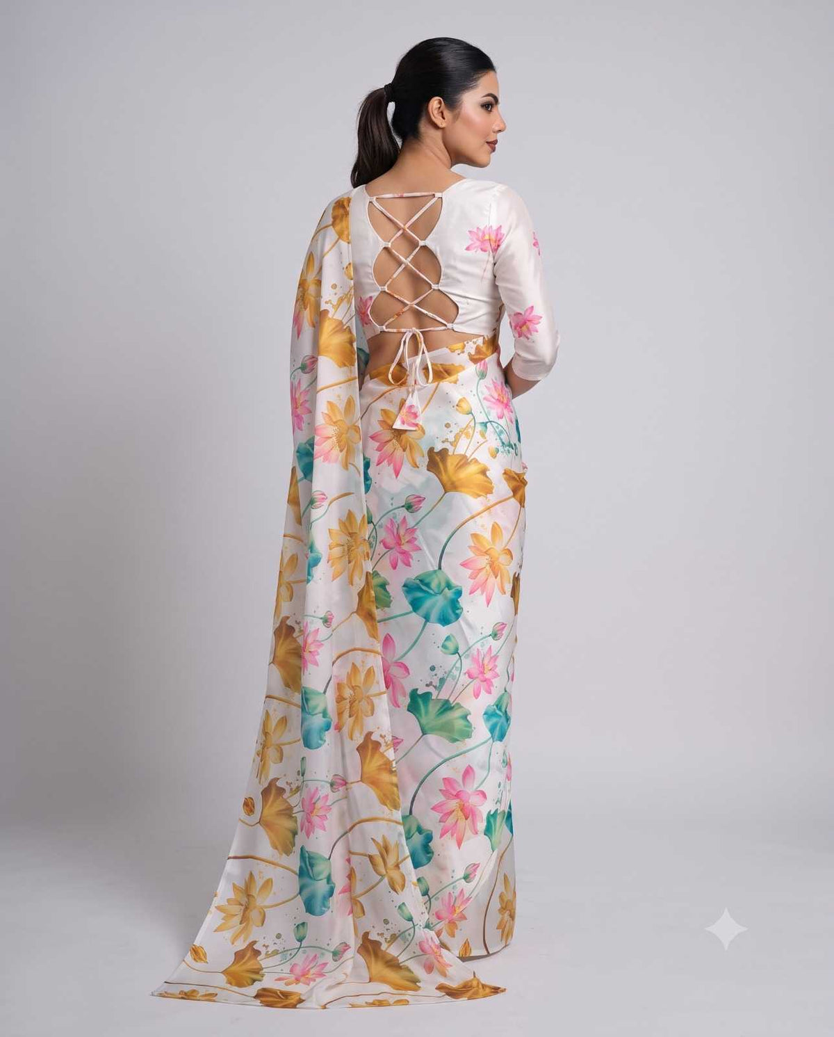 Satin Silk Soft Saree