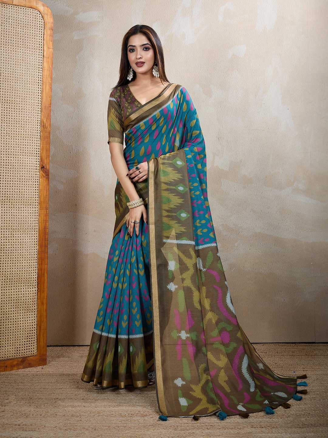 Bhavanshi Chanderi Cotton Saree