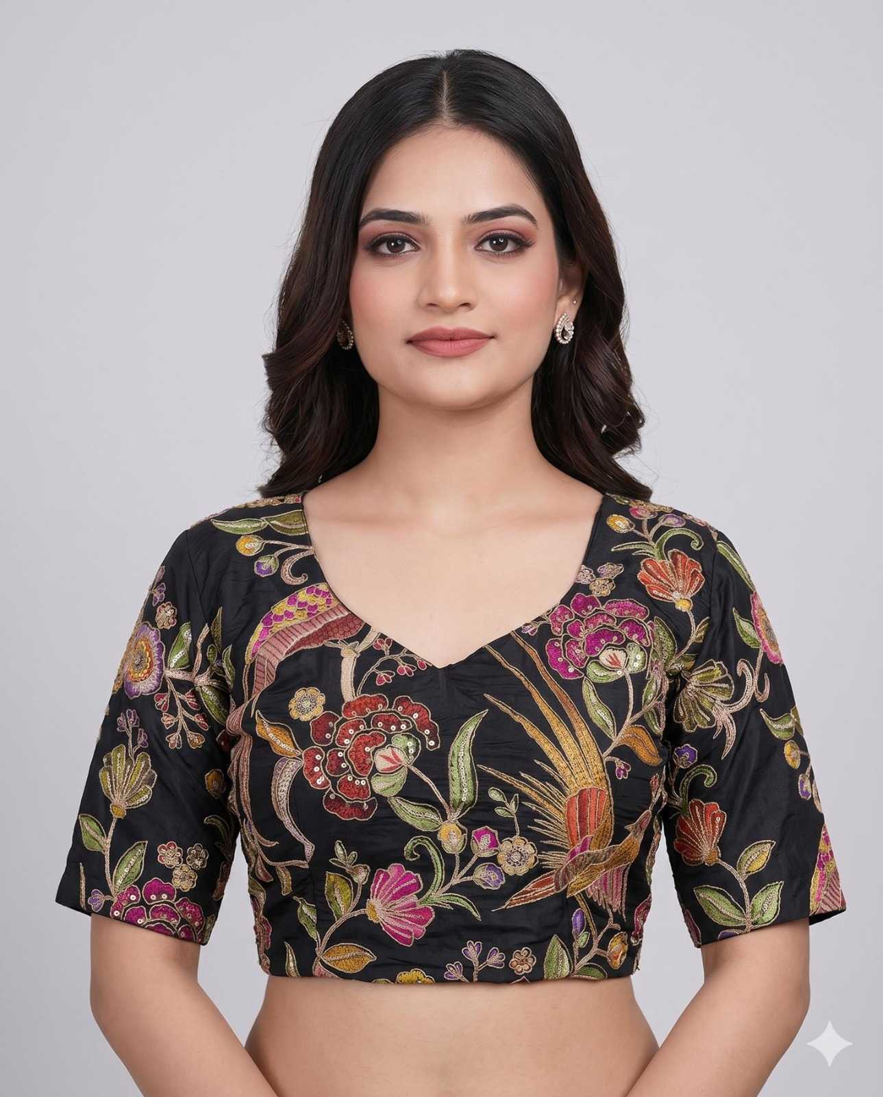Pure Viscos Designer Blouse