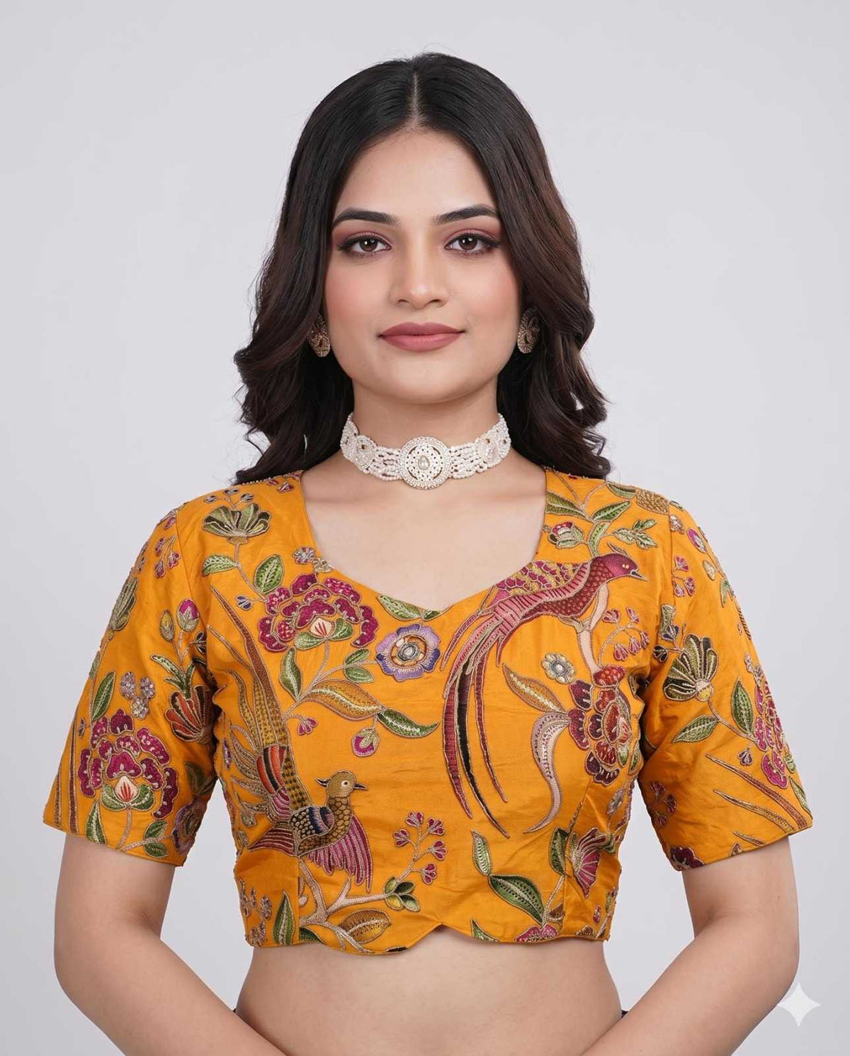 Pure Viscos Designer Blouse