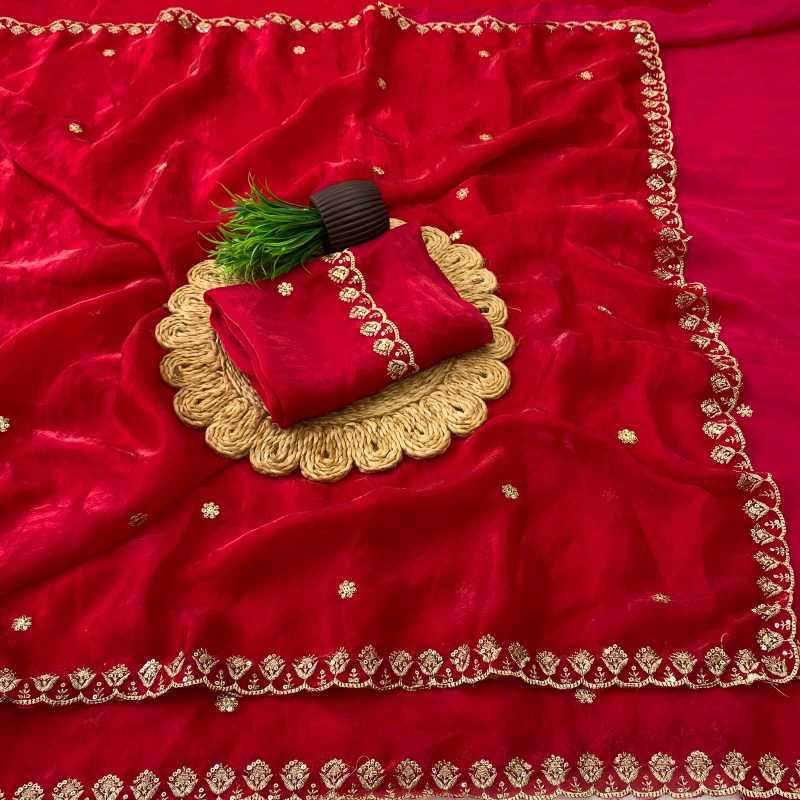 Soft Jamdani Designer Saree 01