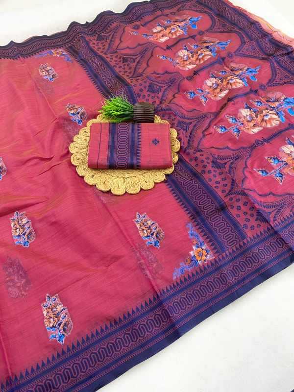 Soft Jamdani Designer Saree