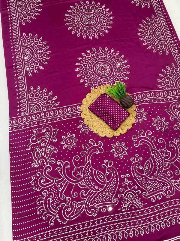 Gajji Silk Party Wear Saree