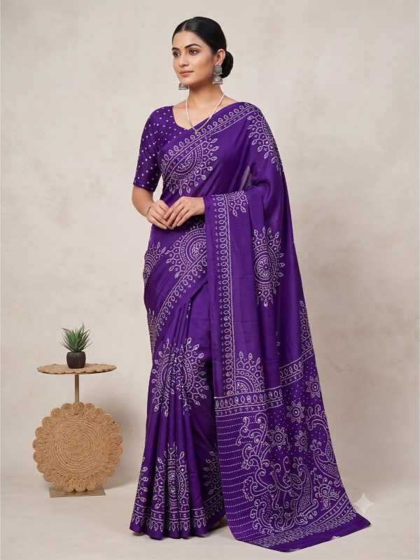 Gajji Silk Party Wear Saree