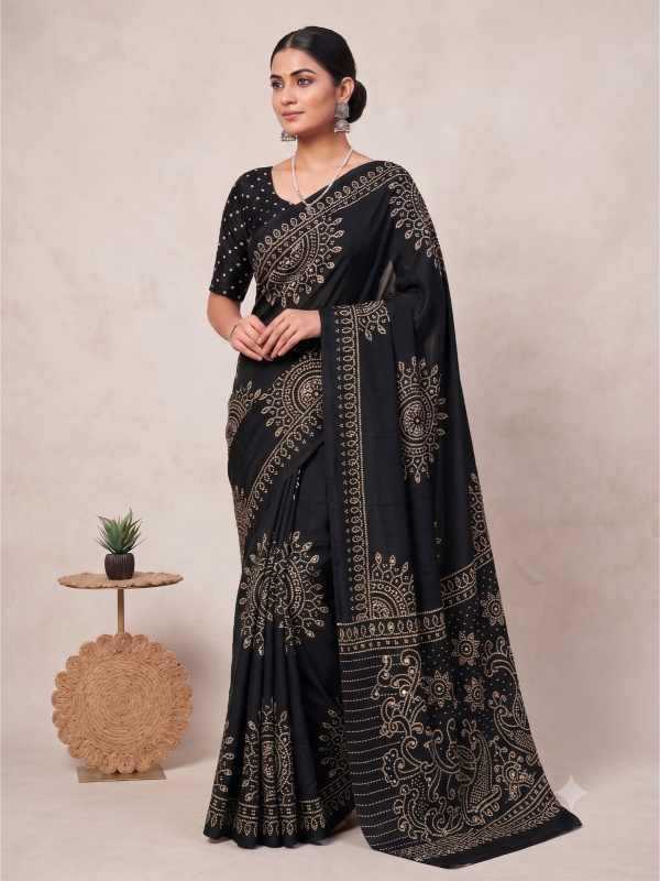 Gajji Silk Party Wear Saree