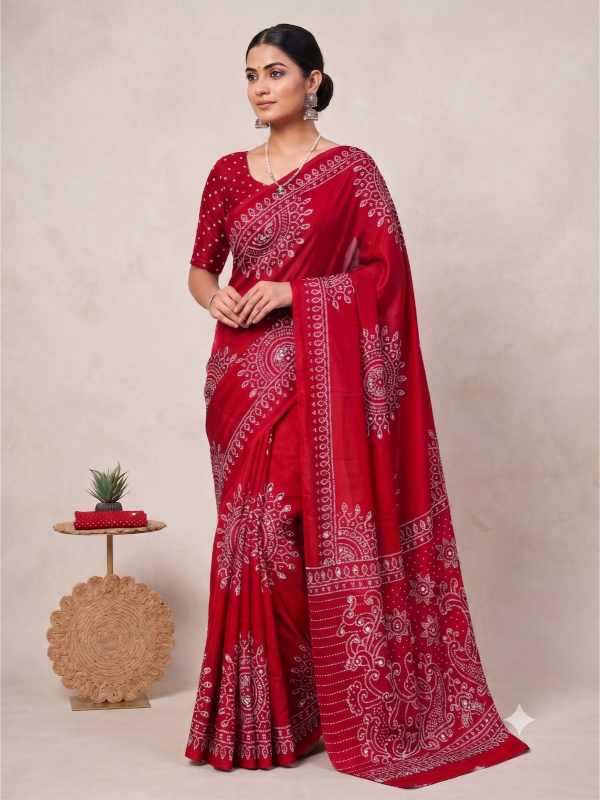 Gajji Silk Party Wear Saree